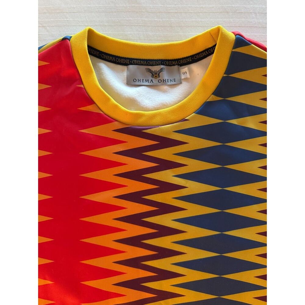 Wolf & Badger Co Ord Lux Tracksuit - Kente Ohema-Ohene African Inspired Sm. New - Picture 6 of 7
